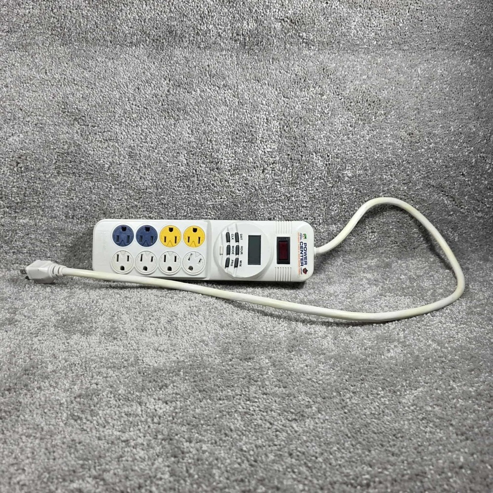 Coralife Aquarium Fish Tank 8-Outlet 24/7 Digital Power Center Timer